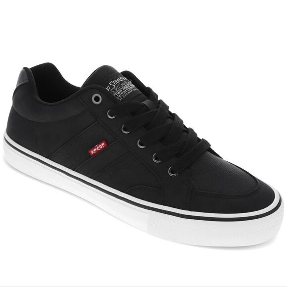 🇬🇪🔸️NWT Levi's Black Avery Sneakers Men's Size 9.5 - Picture 1 of 12